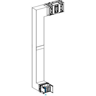 KSA1000DMCK41F Schneider Electric Cross Elbow Busbar Trunking, 290 → 1200mm, 1000A, Canalis Series