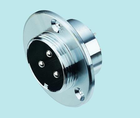 NCS-4012-R Nanahoshi Kagaku NCS Series, 12 Pole Panel Mount Connector Socket, Male Contacts