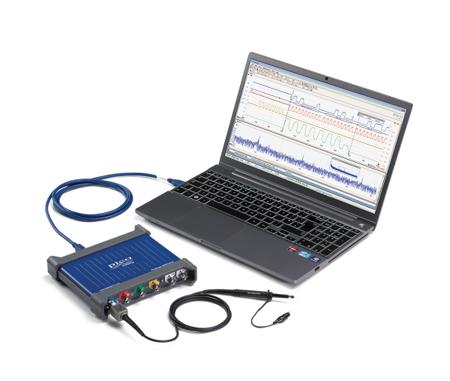 PicoScope 3406D Pico Technology 3406D PicoScope 3000 Series, 200MHz PC Based Oscilloscope, 4 Analogue Channels - UKAS Calibrated