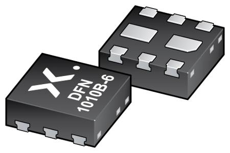 NX7002BKXBZ Nexperia  Hex N-channel MOSFET, 260 mA, 60 V, 8-Pin DFN1010B-6, SOT1216