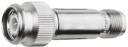 J01016A0005 50 Ω, 75 Ω RF Attenuator TNC Connector TNC Plug to TNC Socket 6dB, Operating Frequency 10GHz