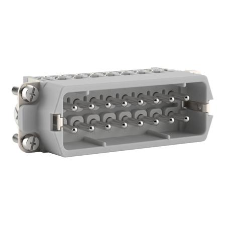 10530000-19565300-53112030 Lapp Insert, 16 Way, 10A, Male, H-A 16, 600 V