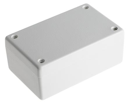 1594CSGY Hammond 1594 Series Grey ABS Enclosure, IP54, Grey Lid, 105 x 66 x 45mm