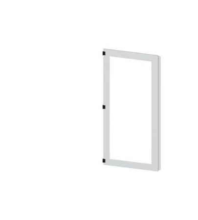 8MF1880-2UT25-0BE2 Siemens 8MF18 Series Glass, Steel RAL 7035 Partial Door, 1800mm H, 800mm W for Use with SIVACON 8MF1