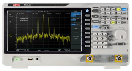 123-6444 RS PRO RSSA3032X Desktop Spectrum Analyser, 9 kHz → 3.2GHz