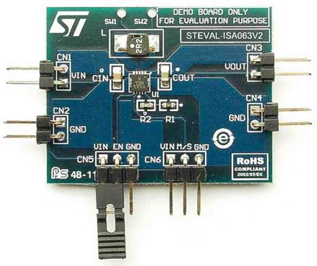 STEVAL-ISA063V2 STMicroelectronics Demonstration Board Power Management for STBB1-APUR for MOSFET Switch