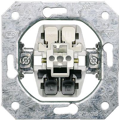 5TA2117-0KK Siemens 1 Way Rocker Switch Grid Module 10A, DELTA Series