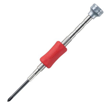 TD-51--00 Vessel Phillips Precision Screwdriver, PH00 Tip, 24 mm Blade, 104 mm Overall