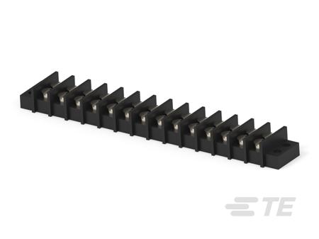 1-1546306-4 TE Connectivity Barrier Strip, 14 Contact, 9.53mm Pitch, 2 Row, 20A, 300 V