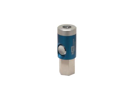 325-588 RS PRO Aluminium, Brass, Steel Female Pneumatic Quick Connect Coupling, G 3/8 Female Threaded