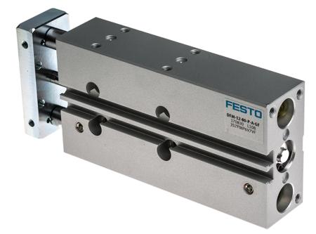 DFM-12-80-P-A-GF Festo Pneumatic Guided Cylinder - 170830, 12mm Bore, 80mm Stroke, DFM Series, Double Acting
