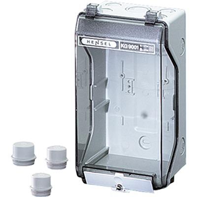 KG 9001 HENSEL KG Series Grey Polystyrene Junction Box, IP55, IP66, 95 x 101 x 205mm