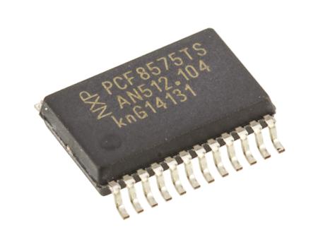 PCF8575TS/1,112 NXP 16-Channel I/O Expander I2C 24-Pin SSOP,