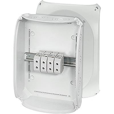 DK 5054 G HENSEL DK Series Grey Polycarbonate Junction Box, IP66, 122 x 355 x 255mm