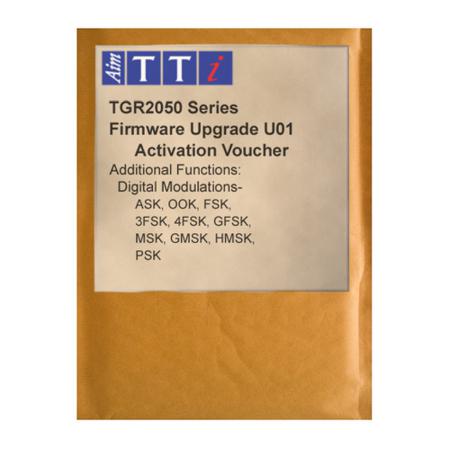 TGR-U01 Aim-TTi RF Signal Generator Software for Use with Windows