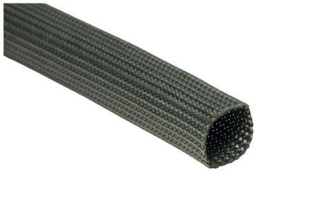 170-02006-HEGMANWO-20-PMPI-GN HellermannTyton Expandable Braided Meta-Aramid NOMEX Green Cable Sleeve, 12mm Diameter, 50m Length