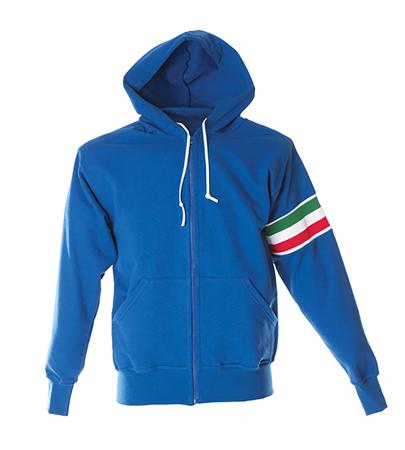 988272-L-ROYAL JRC 988272 Royal Blue 100% Cotton Sweat Shirt L