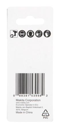 B-66852 Makita 13mm, 1/4 in Drive Impact Socket Hexagon, 50 mm length