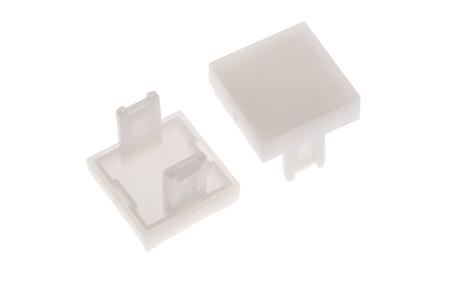 31-951.9 EAO White Square Push Button Lens for Use with 31 Series