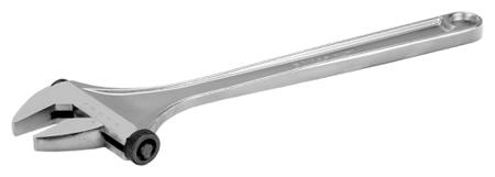 96C Bahco Adjustable Spanner, 500 mm Overall, 62mm Jaw Capacity, Metal Handle