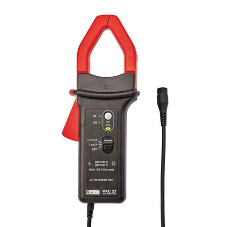 P01120127 Chauvin Arnoux PAC 27 Current Clamp, 1400A dc DC Max, AC/DC Adapter, 1000A ac AC Max - RS Calibrated