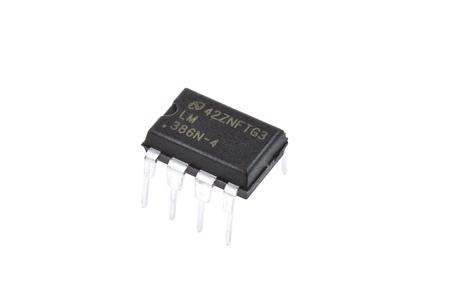 LM386N-4/NOPB Texas Instruments,1W, 8-Pin MDIP