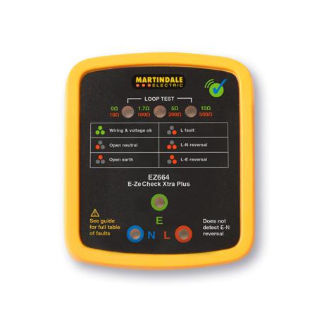 EZ664 Martindale, Model  Socket Tester 30mA 230V CAT III 300V