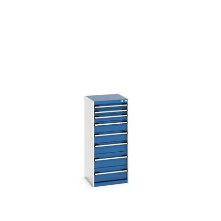 40010121.11V Bott 8 Cabinet, Steel, 1200mm x 525mm x 525mm, Blue, Light Grey