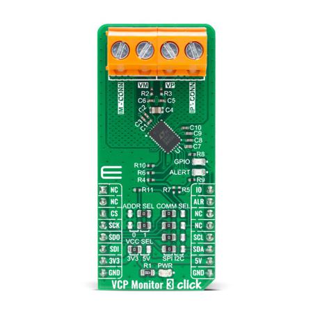 MIKROE-4222 MikroElektronika , VCP Monitor 3 Click for LTC2947 for LTC2947