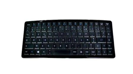 KYB-CURVE-RFBKFR Ceratech  Wireless RF Keyboard, QWERTY (French), Black