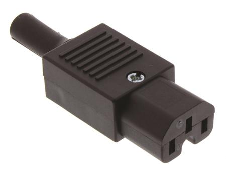 PX0597 Bulgin C15 Cable Mount IEC Connector Socket, 10A, 250 V