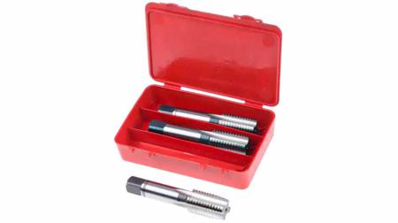 E100 8N8 Dormer Tap Set HSS 3-Piece 1.25mm Pitch Metric Standard Hand Tap M8 Thread