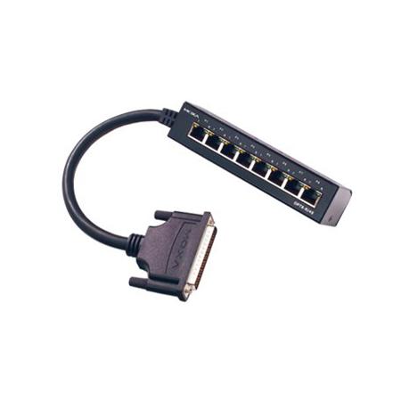 OPT8-M9+ MOXA D Sub 9 Pin Male to VHDCI 68 Male Adapter