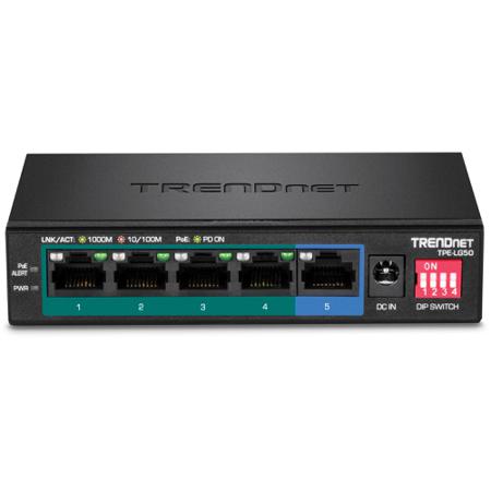 TPE-LG50 5-Port Gigabit Long Range PoE