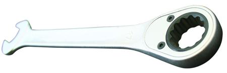 7-R-10 Gedore 10 mm, 160 mm Vanadium Steel Combination Ratchet Spanner