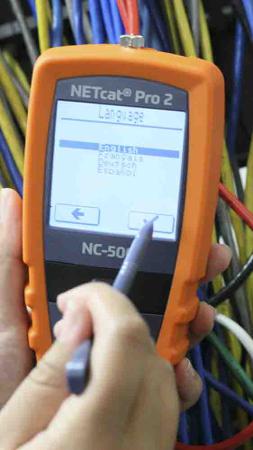 NC-500 Tempo Cable Tester Coaxial, STP, UTP,