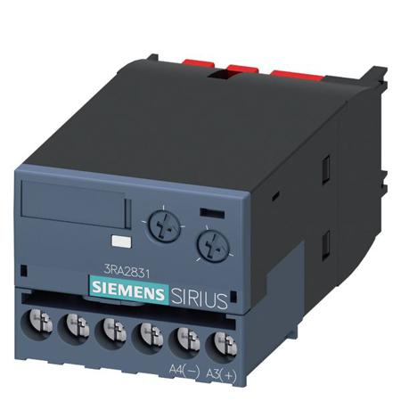 3RA2831-1DH10 Siemens 3RA28 Series Clip-On Timer Relay, 90 → 240V ac/dc, 0.05 → 100s, 1-Function