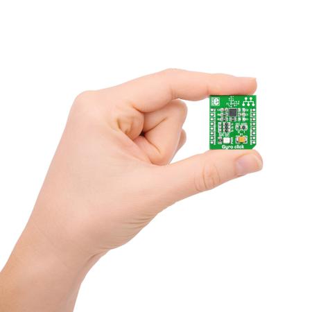 MIKROE-1379 MikroElektronika , GYRO Click Gyroscope Sensor mikroBus Click Board for L3GD20