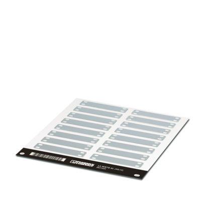 0831502 Phoenix Contact LS-WMTB-AL Cable Tie Cable Marker, Silver, Pre-printed "Unlabeled", for Conductors And Cables,