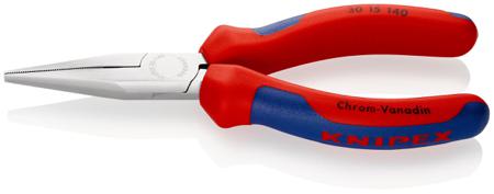 30 15 140 Knipex Long Nose Pliers, 150 mm Overall, Straight Tip, 42mm Jaw