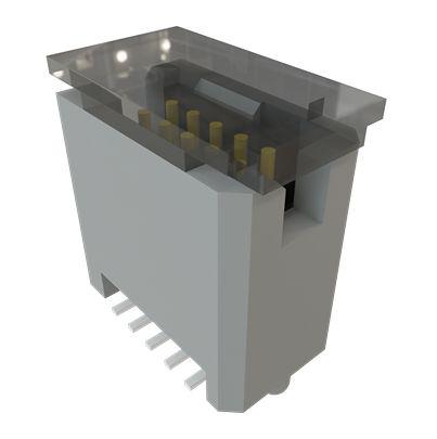 TFM-105-22-L-D-A-P-TR Samtec TFM Series Vertical Surface Mount PCB Header, 10 Contact(s), 1.27mm Pitch, 2 Row(s), Shrouded