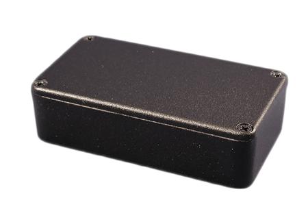 1590FBK 1590 Aluminium Enclosure, IP54, Shielded, 187.5 x 187.5 x 63mm