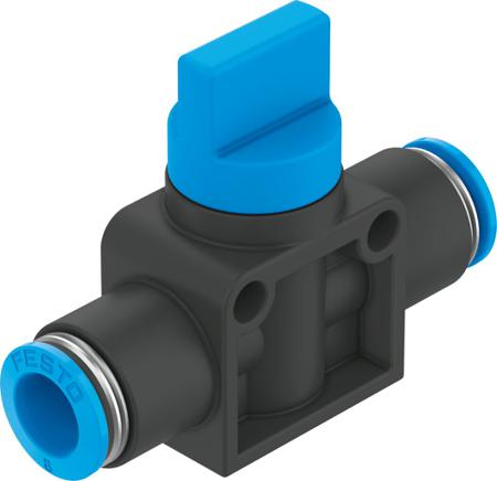 HE-3-QS-8 Festo , Pneumatic Manual Control Valve, 1bar Max