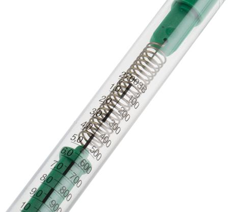 725-1832 RS PRO Spring Balance, 50 g Resolution, Metric Scale, 1000g Range