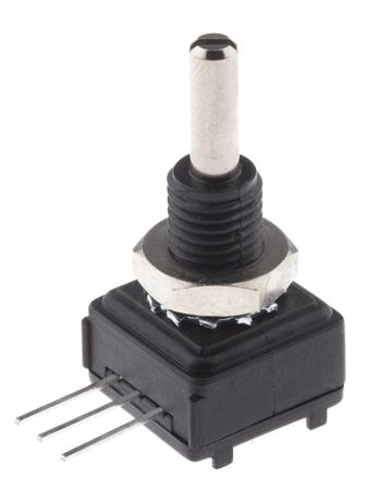 249BBHS0XB25252KA Vishay 249 2.5kΩ Rotary Potentiometer 1-Gang, Panel Mount (Through Hole),