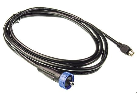 PX0442/2M00 Bulgin USB 2.0, Male Mini USB B to Male Mini USB A, 2m