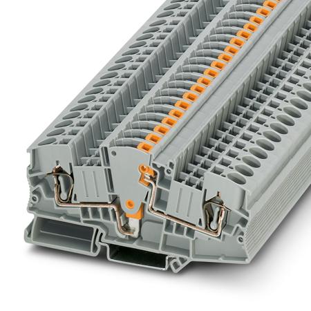 3035700 Phoenix Contact  STME 6 Series Grey, 0.2 →10mm²