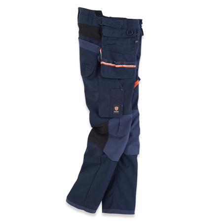 17BOMBAY1792T46 Parade BOMBAY Blue Trousers 46in W