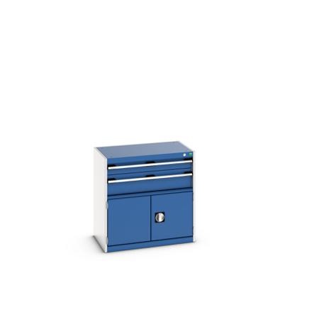 40012013-11V Bott 2 Door, 2 Drawer Sheet Steel Floor Standing Cabinet, 800 X 525 X 800mm
