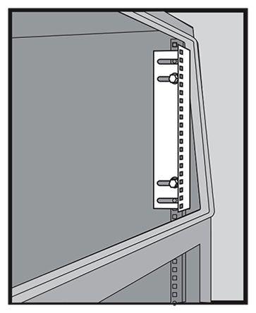 PRA9TH Angle Bracket Square Hole for use with PROLINE